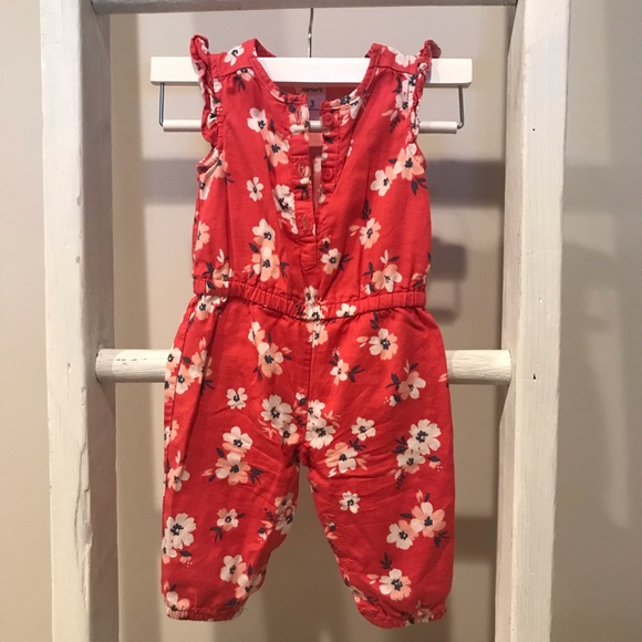 🌿Carter’s Romper🌿 - Picture 1 of 5